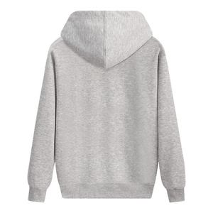 Felpa <span class=keywords><strong>con</strong></span> <span class=keywords><strong>Cappuccio</strong></span> da <span class=keywords><strong>Donna</strong></span> all'Ingrosso, <span class=keywords><strong>con</strong></span> <span class=keywords><strong>Zip</strong></span>, in Misto Cotone Poliestere, Anti-Pilling, Resistente allo Sbiadimento, Traspirante, Eco-Friendly, Personalizzabile - Product Image 2