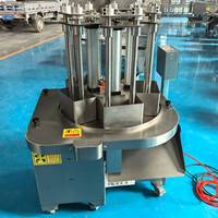 Nouvelle trancheuse rotative pneumatique entièrement automatique à épaisseur réglable pour viande fraîche, équipement de cuisine pour la transformation alimentaire