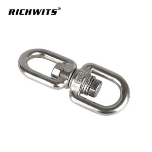 RICHWITS - Émerillon à œil pivotant en acier inoxydable 304 poli, usage industriel général métrique - Product Image 4