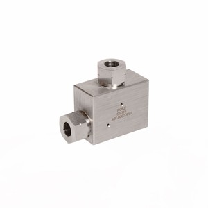 Connecteur à angle droit en acier inoxydable ROKE 3/8 po 6000 psi, joint hydraulique pour eau, huile, liquides acides et alcalins - Product Image 1