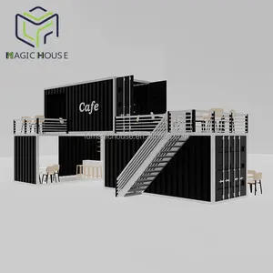Magic House Casa Pre Rapicada Piano Bar Prefabbricato Rumah Prefab