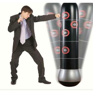 1.6M Heavy Duty <strong>Inflatable</strong> PVC Boxing Water <strong>Punch</strong> <strong>Bag</strong> for Children's Taekwondo Kick Training Free Standing Home Use - Product Image 1