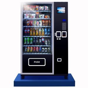 Nouveauté <span class=keywords><strong>Popcorn</strong></span> Eau Automatique ecran Tactile guipure crème glacée café Aliments Et Boissons Distributeur Automatique - Product Image 1