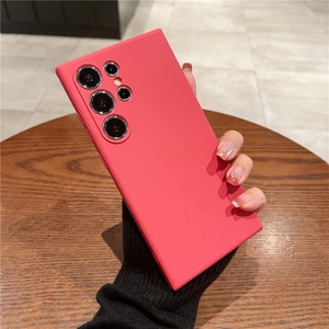 เคสซิลิโคนใหม่ หลายสี เคสนิ่ม TPU ซิลิโคน สำหรับโทรศัพท์มือถือ Samsung Galaxy S25 Ultra - Product Image 3