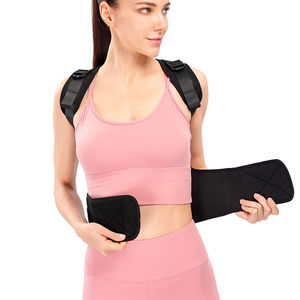 Korektor postur punggung tali depan, korektor postur tubuh tali depan, perlindungan mudah disesuaikan untuk pria dan wanita - Product Image 3