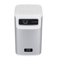 Mini DLP Android 9,0 enfoque automático Smart Wifi 3D portátil al aire libre 4K Mini bolsillo proyector educativo de cine en casa para enseñanza