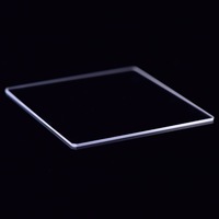 Fenêtre de protection en verre optique de précision (K9/BK7/CaF2/BaF2/Silice fondue/MgF2/Saphir)