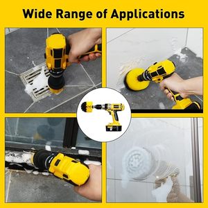 Juego de inicio de 4 cerdas tipo para limpieza de tapicería de alfombras domésticas Es suave/Medio/rígido - Product Image 2