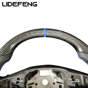 Volante Personalizado de Fibra de Carbono Real con Altos Estándares de Producción para Seat León <span class=keywords><strong>Cupra</strong></span> Mk3 - Product Image 6