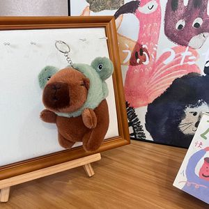Phổ Biến Vui Capybara Sang Trọng Keychain Mềm Capybara Thú Nhồi Bông Plushie Capybara - Product Image 4