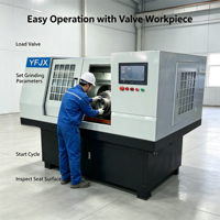 Machine automatique de rectification et de lissage de vannes à boisseau sphérique pour la réparation des sièges de vanne, service OEM personnalisé