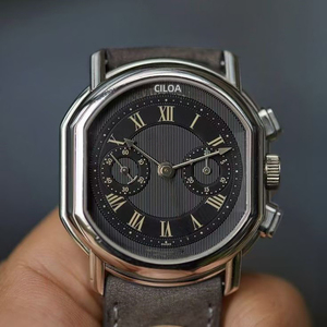 นาฬิกา CILOA สีดำสำหรับผู้ชาย ปรับแต่งได้ แบรนด์คุณภาพสูง ของแท้ ทันสมัย กันน้ำ นาฬิกาควอตซ์รุ่นใหม่ปี 2026 - Product Image 2