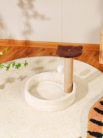 Jouets pour chats Happy Cat, arbre à chat interactif en forme de fleur, vente en gros, griffoir en bois pour chat