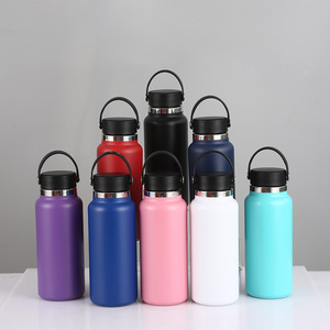21 oz 24 oz 32 oz 40 oz Customized Eco-Friendly Camping Vacuum Reusable Double Wall Insulated Stainless Steel <b>Water</b> Bottles <b>Bulk</b> - Product Image 1