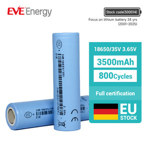 Batterie EVE 18650 3500mah, batteries 18650, batterie lithium 18650, batterie rechargeable 18650 3500mah - Product Image 1