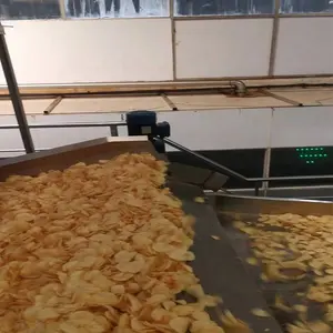 Potato SK Potato Chips Making Machine Price Small Scale Fried Frozen French Fries Potato Chips Production Line