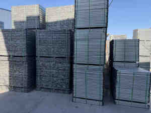 Pallet in Fibra Plastica GMT Economico di Alta Qualità Facilmente Deformabile ad Alta Resistenza per Mattoni in Cemento in Vendita - Product Image 6