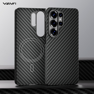 Vawi เคสโทรศัพท์บางเฉียบ V-K01คาร์บอนไฟเบอร์ Aramid พร้อมแม่เหล็กสำหรับซัมซุง S25 S26อัลตร้าสำหรับแอนดรอยด์เคสกันกระแทก - Product Image 1