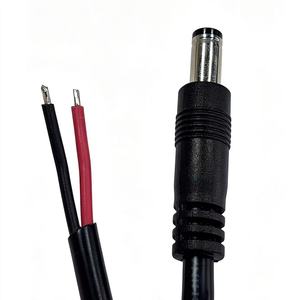 Connecteur d'alimentation DC mâle vers câble dénudé étamé, prise mâle cylindrique DC 5,5 mm * 2,5 mm, cordon d'alimentation pour appareils électroménagers, 300 cm, 22 AWG - Product Image 1