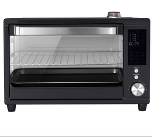 Four à Convection et Friteuse à Air Comprimé Carrée Moderne 20L, <span class=keywords><strong>Sans</strong></span> <span class=keywords><strong>Huile</strong></span>, Revêtement Antiadhésif PTFE, Écran LED, <span class=keywords><strong>Cuisson</strong></span> Rapide, Idéal Hôtels - Product Image 3