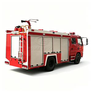 Vente en gros de véhicules de lutte contre l'incendie avec réservoir d'eau de 5 m³ (5000 L) pour le marché africain, commande en gros - Product Image 1