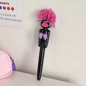 Bolígrafo divertido de dibujos animados con boca grande, diseño de boxeo mecánico peludo, suministros de oficina, alivio del estrés, regalo creativo, estilo Art <span class=keywords><strong>Deco</strong></span> - Product Image 6