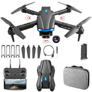 Valdus S85 Premium çift kamera 4K HD uzun menzilli pil ömrü 6 eksen 4 Motor yetişkinler için RC dört pervaneli helikopter telefon Video Drone