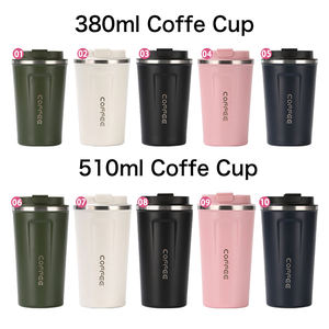 Vente en gros de tasses de voyage isothermes à double paroi en acier inoxydable 304 personnalisées de 380/510 ml, isolation thermique de 6 à 12 heures - Product Image 5