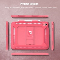Timvo casing pelindung kasar tugas berat, casing pelindung untuk iPad A16 generasi ke-10 2025