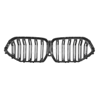 Parrilla Delantera de Doble Listón Estilo M de Fibra de Carbono para X6 G06 X6M F96 2020-2026, Juego de Parrillas Renales de Metal Moldeado en Autoclave Preimpregnado