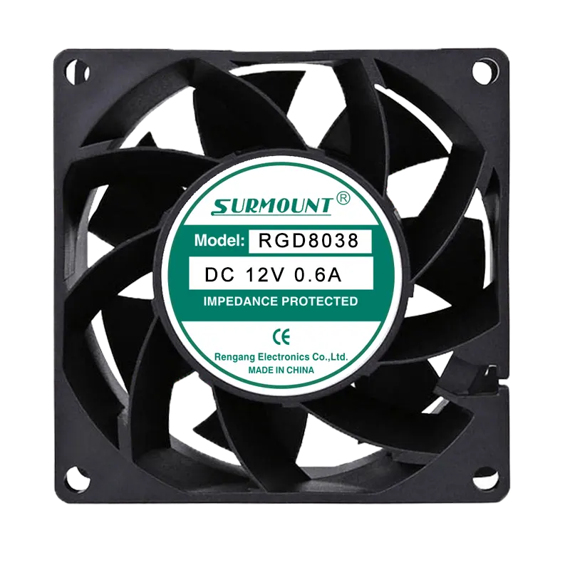 Fabrika doğrudan satış yüksek performans 80x80x38mm soğutma fanı: verimli, sessiz ve çok yönlü uygulama için özelleştirilebilir çözüm