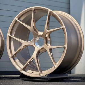 Jantes forgées monobloc personnalisées à blocage central pour 991 <span class=keywords><strong>911</strong></span> GT3 GT3RS Turbo S, en alliage d'aluminium 6061-T6 - Product Image 1