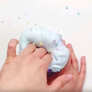 Nouvelle Offre Populaire TOYSRUNNER Slime Moelleux Cristal Coloré Crème Glacée Arc-en-ciel Pâte à Modeler Éducative pour Enfants Décompression - Product Image 4