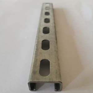 Astm a36 u קרן מגולוון פלדה קר שנוצר מבנה c צורה פרופיל חלול מרובע חלול נחושת ברזל מתכת בניין - Product Image 3