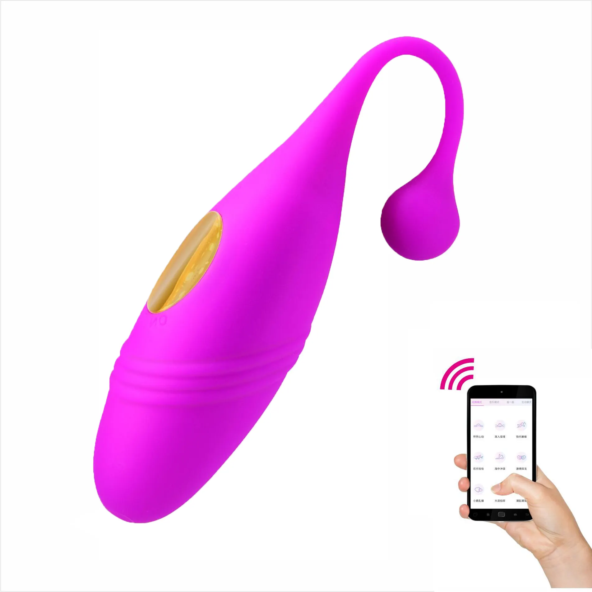 APP Control Silicone Vibrating Egg Vibrator G Spot Clit Massager Love Egg Female Masturbation Egg Vibrator