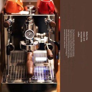 Cafetera Espresso Automática Profesional Inteligente de Doble Caldera E61, Negra, Estilo Italiano, para Latte - Product Image 5