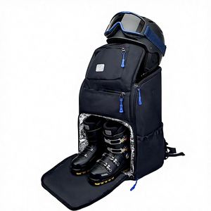 Bolsa de Transporte para Esquí y Snowboard, Mochila Impermeable con Cierre de Cremallera de 50L para Viajes con Casco, Gafas, Guantes y Accesorios - Product Image 1