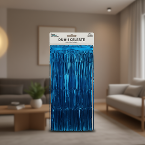 Décoration Murale Scintillante DS-011 Couleur Céleste en Plastique, Décoration Suspendue pour Anniversaire, Design Moderne - Product Image 2