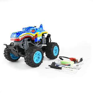 HOSHI-Voiture Tête de Requin Monstre Rotative à 2.4 Degrés pour la Danse, Stunt, 360G RC, avec Lumières, Cadeau Original, 1:18 T-181 - Product Image 5