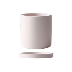 9.9cm rond cylindre Style glaçure <span class=keywords><strong>pot</strong></span> de fleurs jardin pas cher <span class=keywords><strong>Pot</strong></span> de fleur Pots de plantes bonsaï Pots Maceta Yixing violet vert image - Product Image 3
