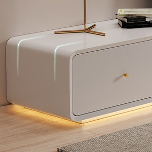 Meuble TV moderne de style moderne en bois de luxe pour salon, console multimédia, meuble TV, unité TV, armoire - Product Image 4