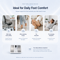 Vente en gros - Meilleure vente : Masseur de pieds enfichable P100 en acier inoxydable et plastique ABS, avec fonction chauffante et massage, respectueux de l'environnement, blanc, CE/RoHS