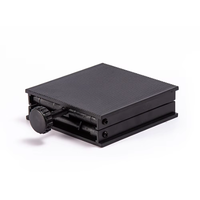 Table élévatrice verticale miniature en acier inoxydable 90*90mm, plateforme élévatrice à ciseaux, niveau laser