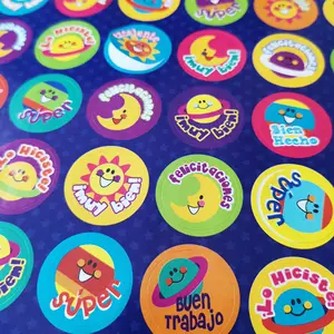 Custom Children's Scent Stickers Set Fruit Scent Stickers Long-lasting