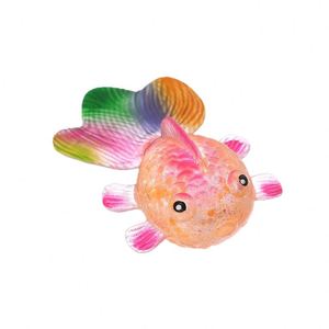 Juguete de Peluche de Pez Arcoíris Dorado - Product Image 5