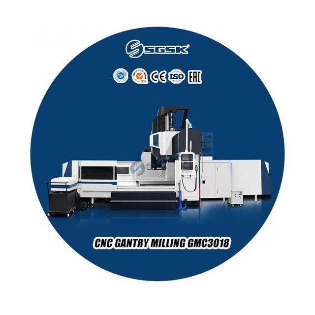 Large Work Table Cnc Gantry Milling Center GMC3018 GMC4018 Fanuc Controller