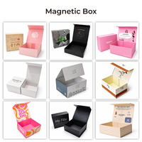 Caja de Regalo de Papel de Lujo, Caja Rígida de Cartón con Forma de Libro, Cajas de Regalo con Tapa Magnética y Cierre Magnético
