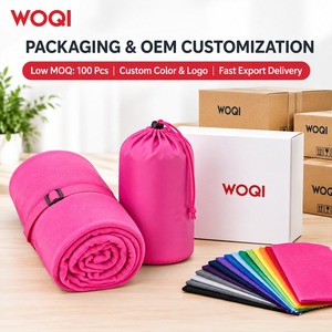 Sacco a pelo in pile polare WOQI per clima freddo estremo in inverno, <span class=keywords><strong>campeggio</strong></span>, viaggi, coperta termica spessa, personalizzabile OEM - Product Image 6