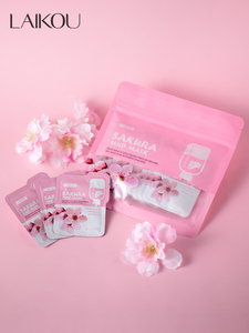 LAIKOU ขายส่ง ผลิตภัณฑ์มาส์กโคลนซากุระออร์แกนิคธรรมชาติ ควบคุมความมัน บำรุงผิวชุ่มชื้นอย่างล้ำลึก ช่วยให้ผิวขาวกระจ่างใส ดูแลผิวหน้า - Product Image 3