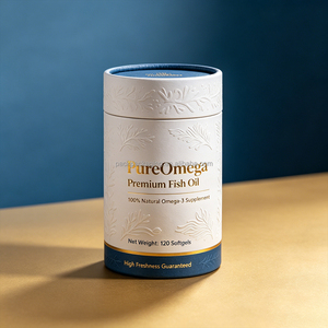 Emballage personnalisé jetable pour compléments alimentaires, tube en papier <span class=keywords><strong>de</strong></span> qualité alimentaire, conteneur pour capsules <span class=keywords><strong>de</strong></span> vitamines, boîte en carton écologique, boîte à chocolat - Product Image 3